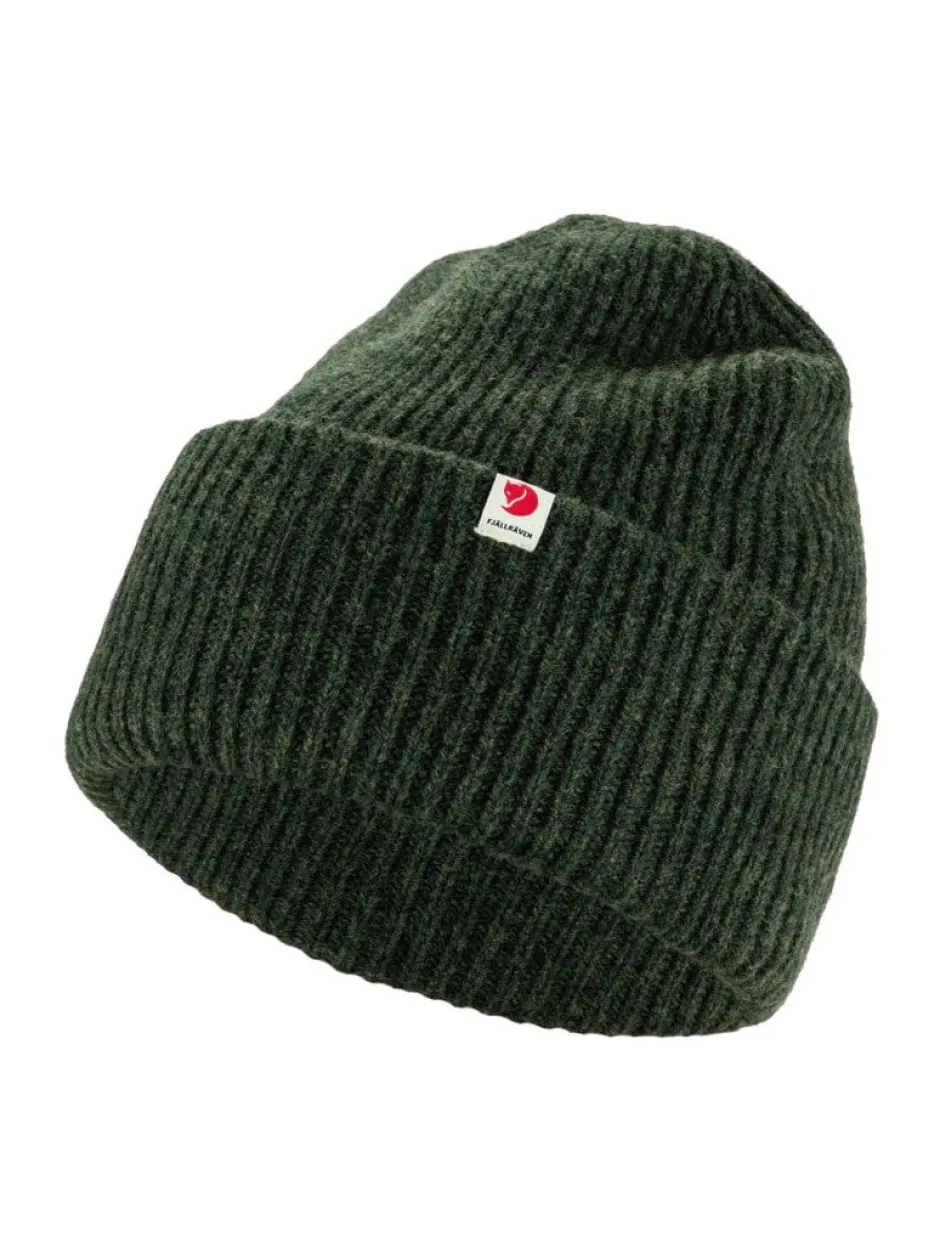 Unisex Pipo, HEAVY BEANIE Armeijanvihreä>Fjällräven Hot