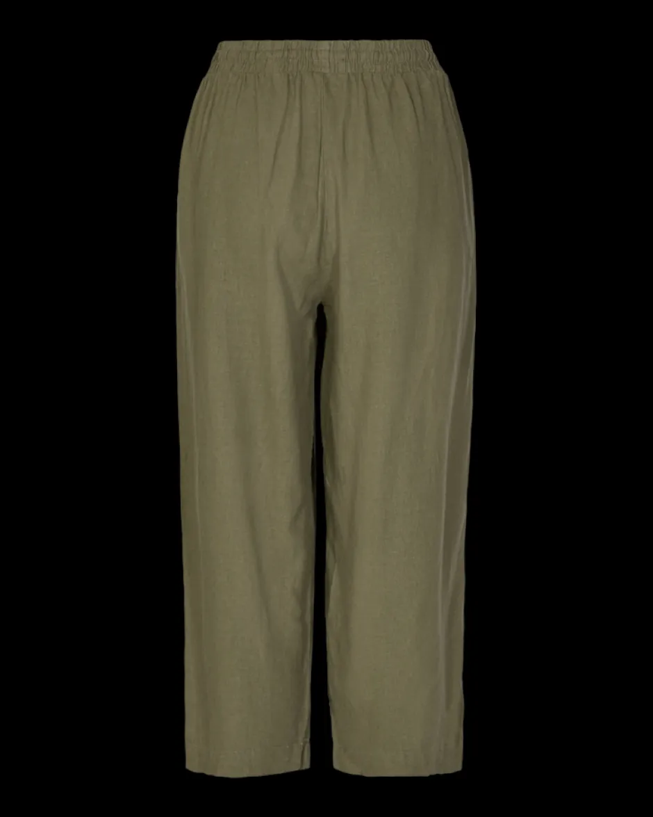 Naisten housut LA PANT 7/8 LINEN>Freequent Hot