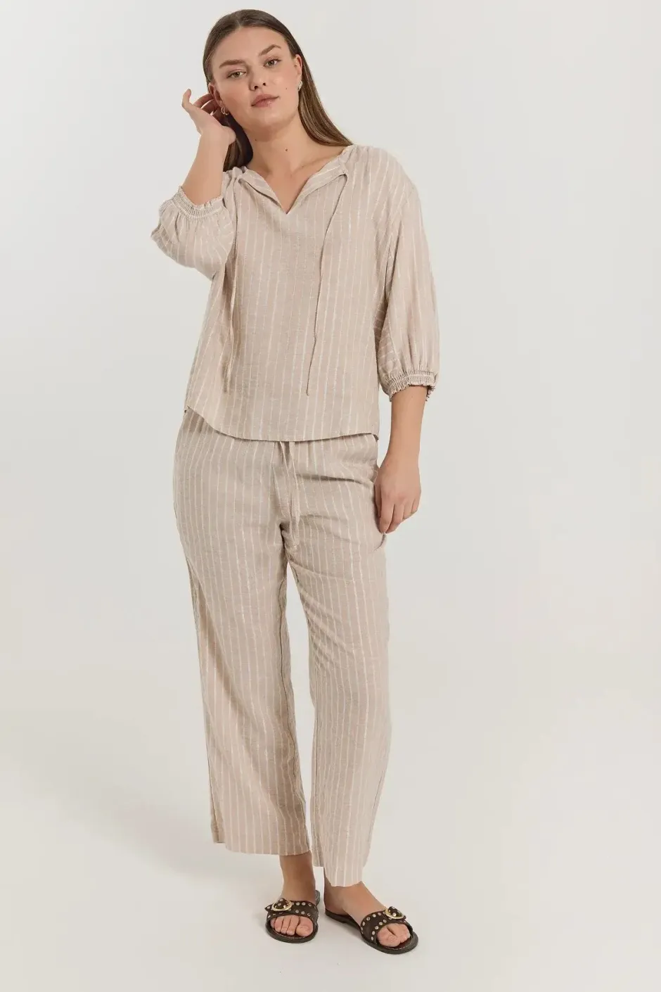 naisten housut, LALUX PANTS>Freequent Hot