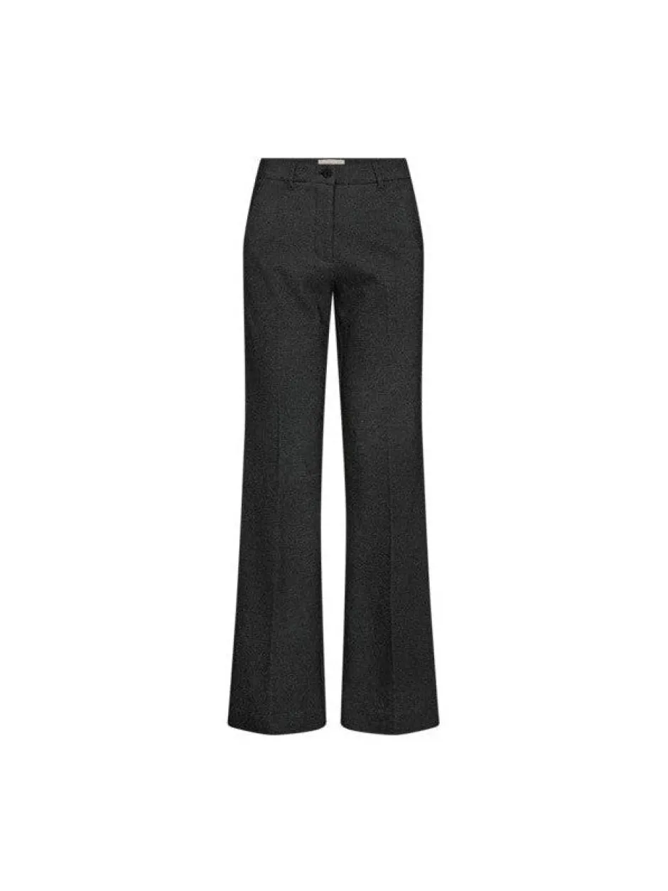 naisten housut, ISADORA PANT Harmaa Kuosi>Freequent New