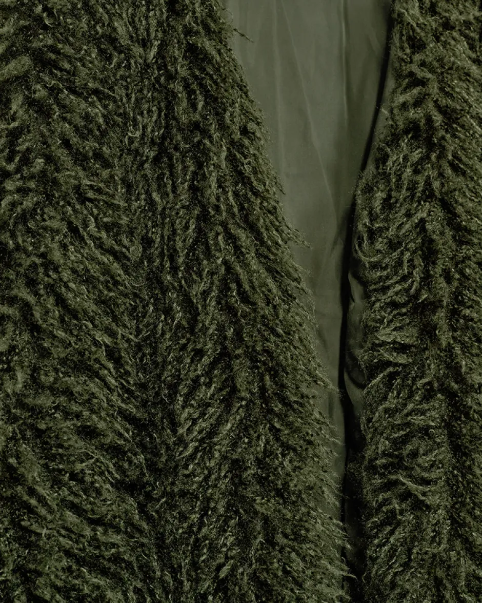 naisten liivi, FINE VA TUMMANVIHREÄ>Freequent Outlet