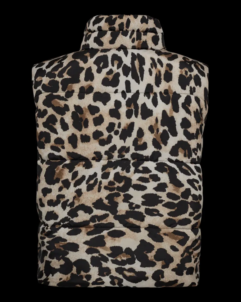 naisten liivi, JOYCO WAISTCOAT Ruskea Kuosi>Freequent New