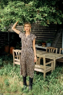 naisten mekko, BAYLIN DRESS Ruskea Kuosi><noscript><img width=