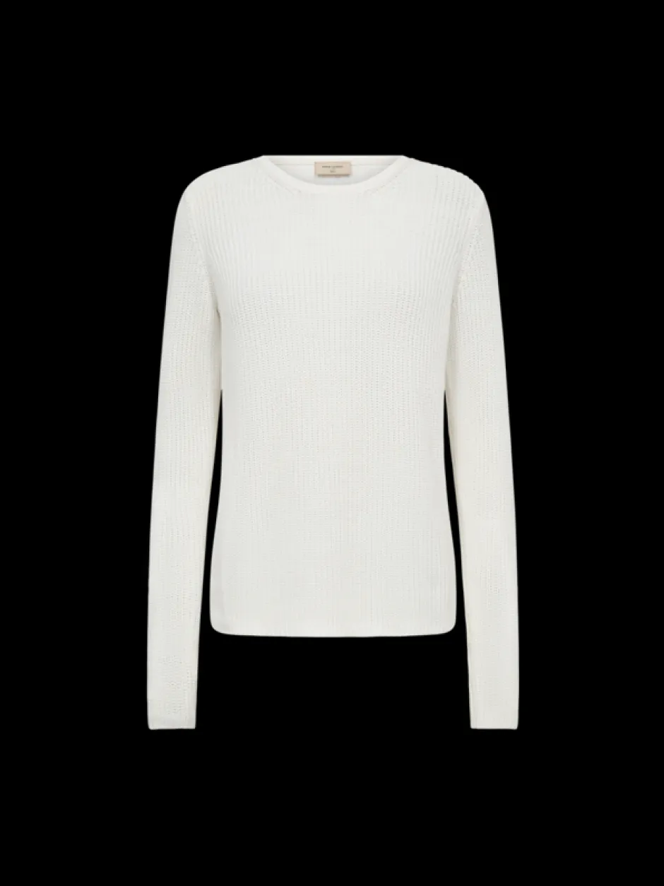 naisten neulepusero Ellis Pullover O-Neck,>Freequent Hot