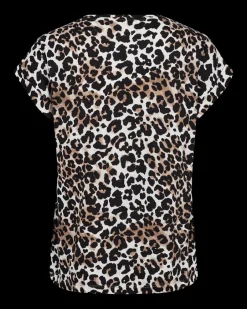 naisten t-paita, VIVA TEE Ruskea Kuosi><noscript><img width=