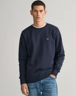 Miesten Collagepaita, REG SHIELD C-NECK>Gant Sale