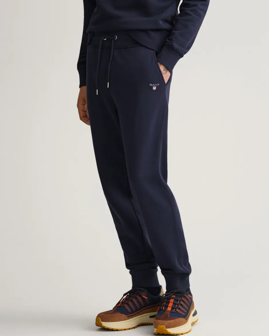 Miesten Collegehousut, K ORIGINAL SWEAT PANTS>Gant New