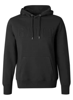 miesten collegehuppari, EMBOSSWED SWEAT HOODIE>Gant Best