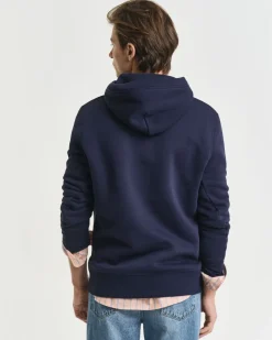 miesten collegepusero, REG ARCHIVE SHIELD HOODIE>Gant Online