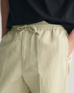 miesten housut, COTTON LINEN TROUSER><noscript><img width=