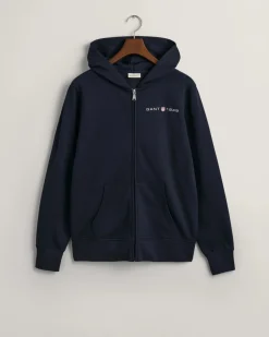 Miesten Huppari, K PRINTED GRAPHIC FULL ZIP HOODIE>Gant Hot