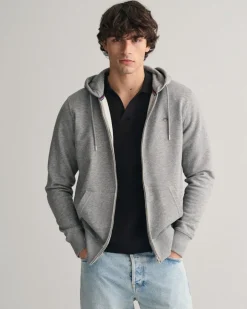 miesten huppari K SHIELD FULL ZIP HOODIE,>Gant Sale