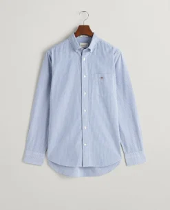 Miesten Kauluspaita, REG POPLIN BANKER>Gant