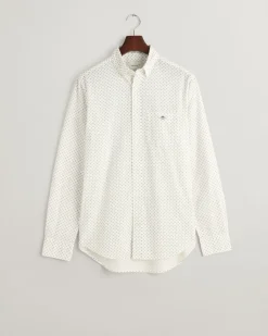 miesten kauluspaita, REGULAR MICRO PRINT LS>Gant Clearance