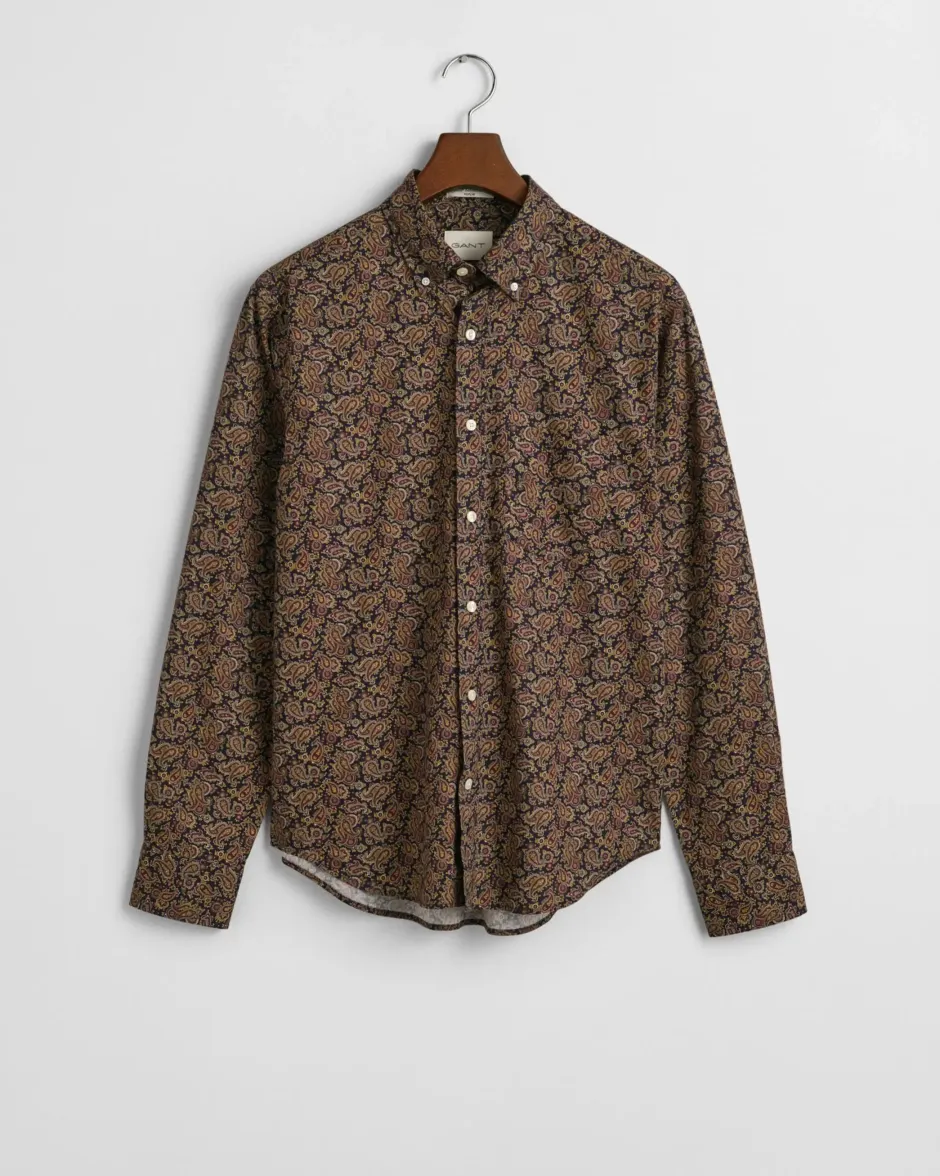 miesten kauluspaita, PAISLEY PRINTED SHIRT>Gant Online