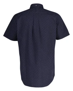 miesten lyhythihainen kauluspaita, REG MICRO PRINT SS SHIRT><noscript><img width=