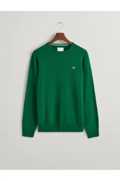 Miesten Neulepaita, SUPERFINE LAMBSWOOL C-NECK>Gant New