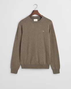 miesten neulepusero, K CTN-WO C-NECK>Gant New