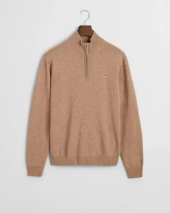miesten neulepusero, K SUPERFINE LAMBSWOOL HALF ZIP>Gant Online