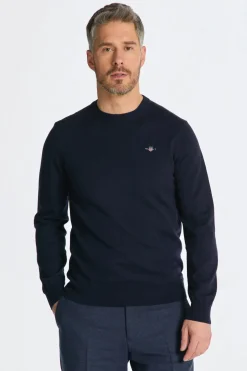 miesten neulepusero CTN-WO C-Neck,>Gant Hot