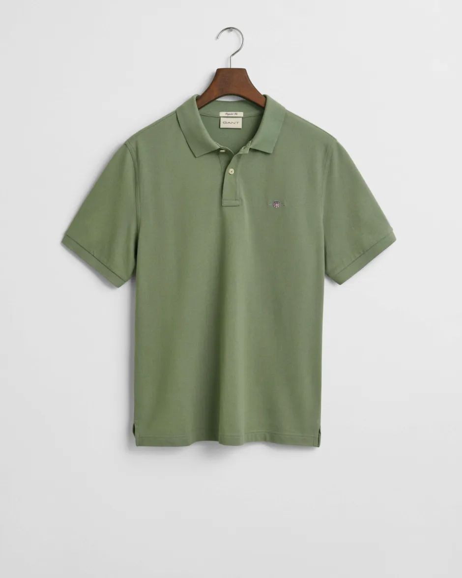 Miesten Pikeepaita, REG SHIELD SS PIQUE>Gant Discount