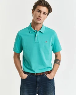 Miesten Pikeepaita, REG SHIELD SS PIQUE>Gant Clearance