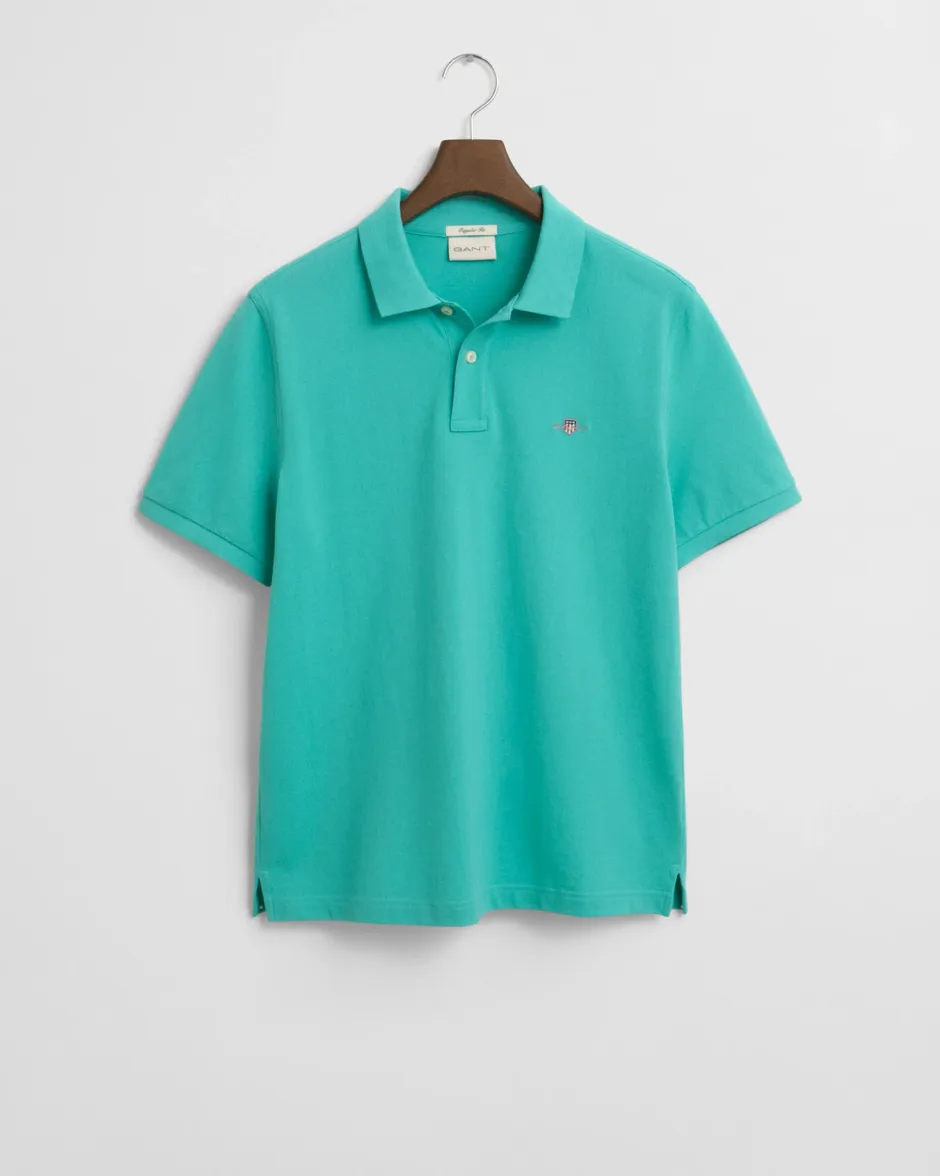 Miesten Pikeepaita, REG SHIELD SS PIQUE>Gant Clearance