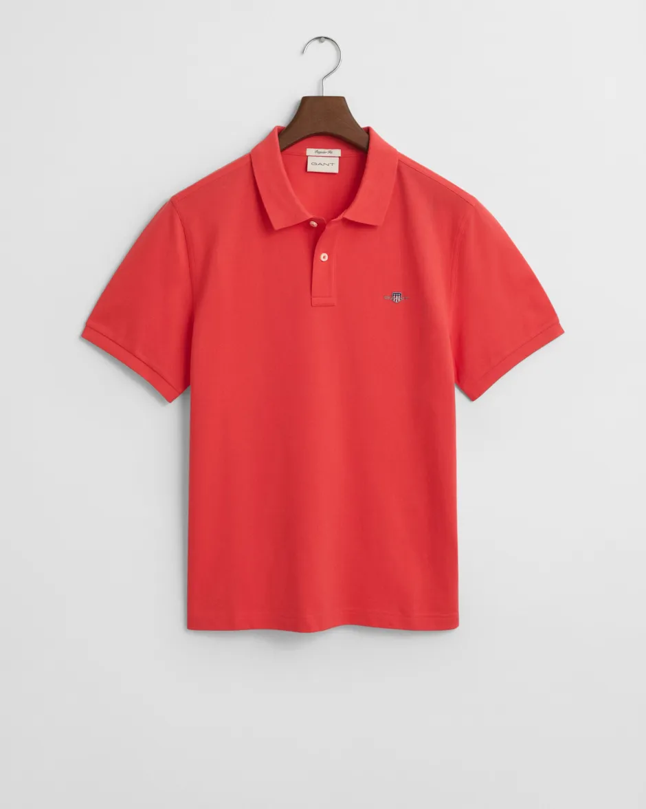 Miesten Pikeepaita, REG SHIELD SS PIQUE>Gant Clearance