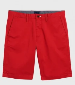 Miesten Shortsit, Relaxed Twill Shorts Kirkkaan>Gant Clearance