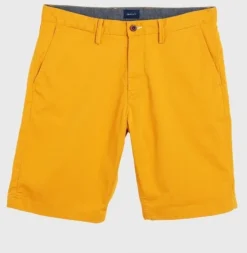 Miesten Shortsit, Relaxed Twill Shorts Kirkkaan>Gant Discount