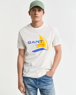 miesten t-paita, GRAPHIC SS T-SHIRT>Gant Online