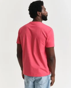 miesten t-paita, REG SHIELD SS T-SHIRT>Gant Outlet