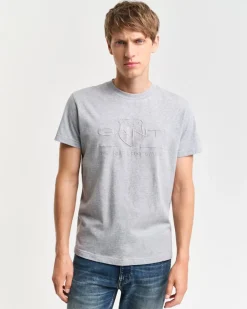 miesten t-paita, TONAL ARCHIVE SHIELD T-SHIRT>Gant Outlet