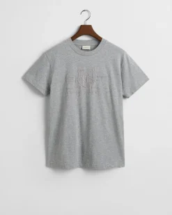 miesten t-paita, TONAL ARCHIVE SHIELD T-SHIRT>Gant Outlet
