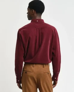 miesten vakosamettikauluspaita, REG UT CORDUROY SHIRT>Gant Sale