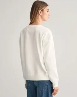 Naisten Collegepaita, SHIELD C-NECK SWEAT>Gant Clearance
