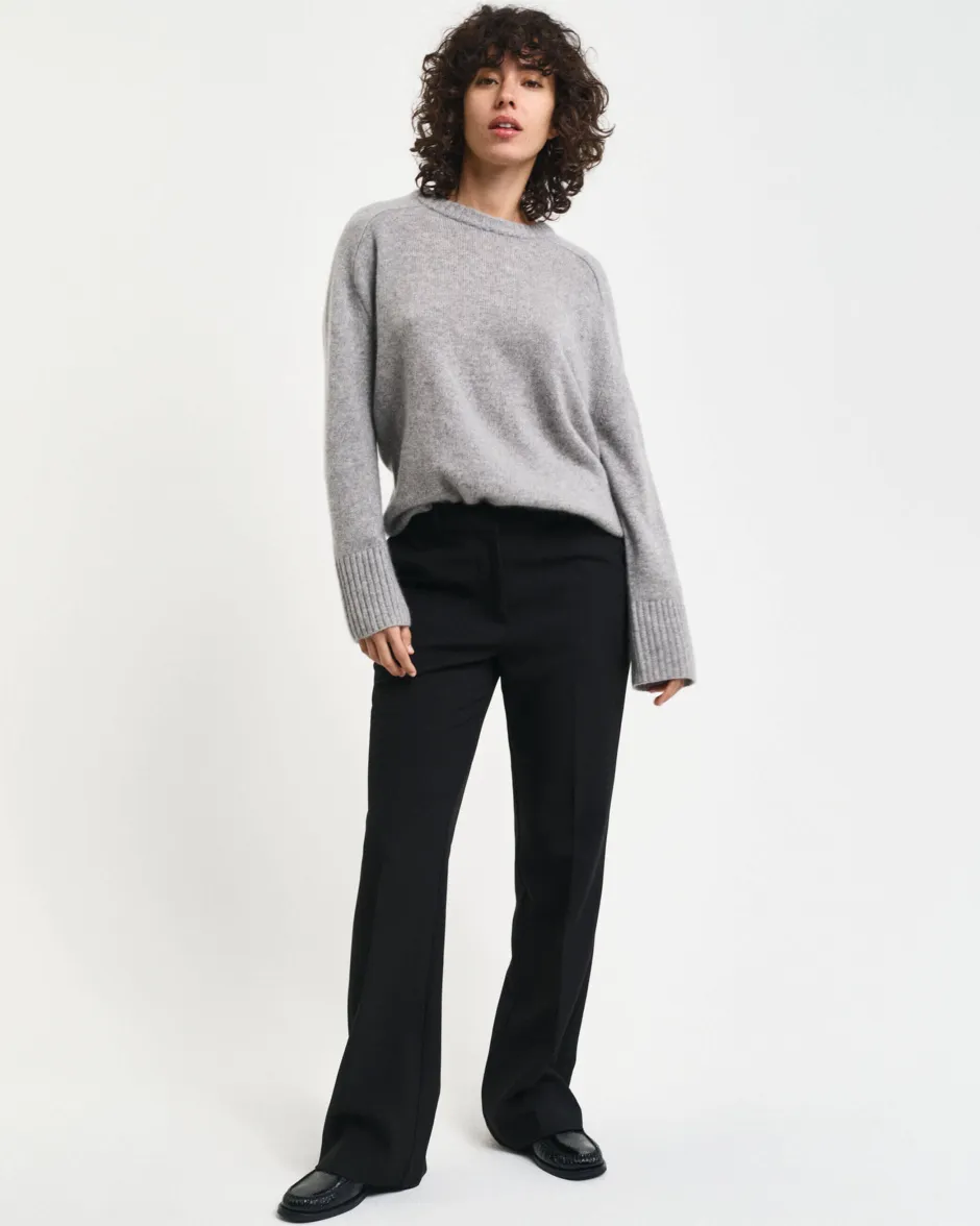 Naisten Housut, SLIM FLARE SLACK>Gant Outlet