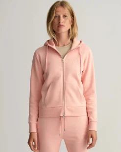 Naisten Huppari TONAL ARCHIVE SHIELD ZIP HOODIE>Gant Outlet