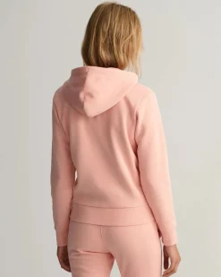 Naisten Huppari TONAL ARCHIVE SHIELD ZIP HOODIE>Gant Outlet