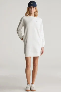Naisten Mekko, SHIELD C-NECK SWEAT DRESS>Gant Outlet