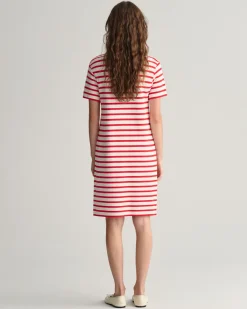 Naisten Mekko, STRIPED SS T-SHIRT DRESS>Gant Best