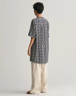 naisten tunika, REL G PATTERN SS TUNIC>Gant Best