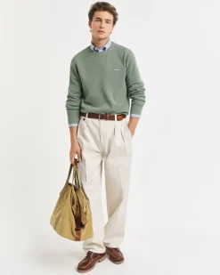 neule, COTTON PIQUE C-NECK><noscript><img width=