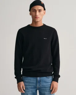 neule, COTTON PIQUE C-NECK>Gant Outlet