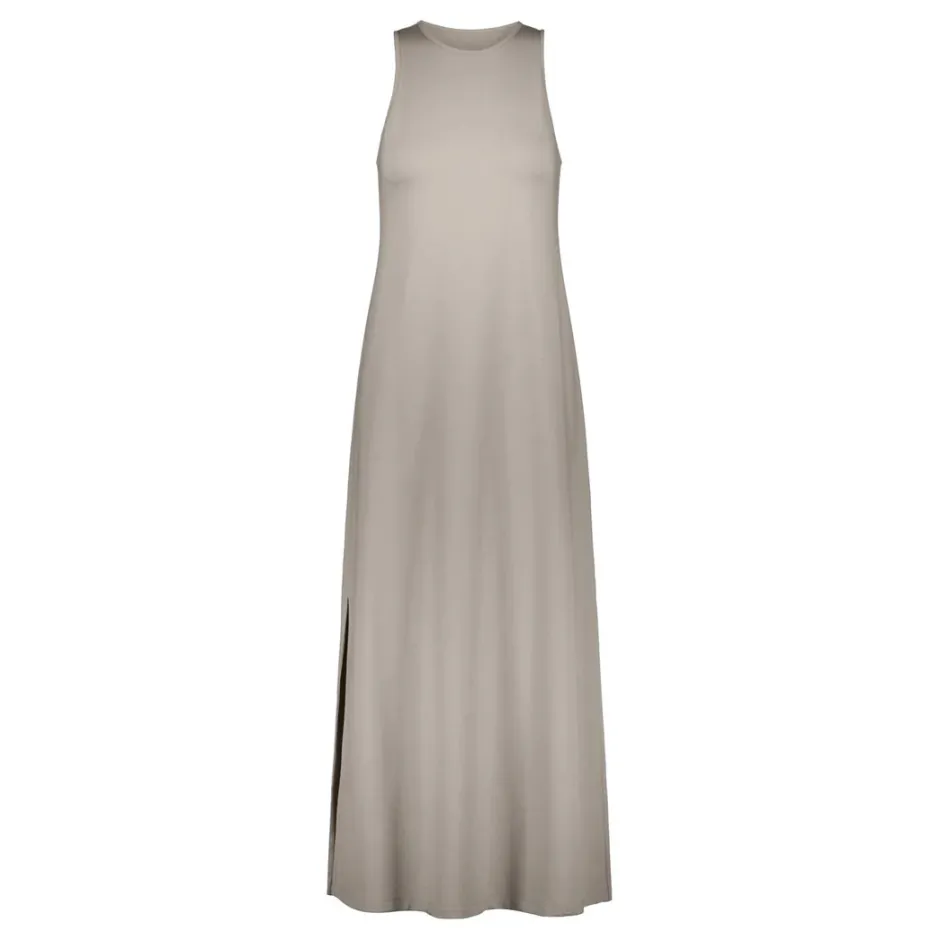 helsinki naisten mekko, LINDA DRESS TAUPE>Gauhar Clearance