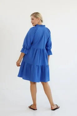 naisten mekko, RUFFLE DRESS>Gauhar Online