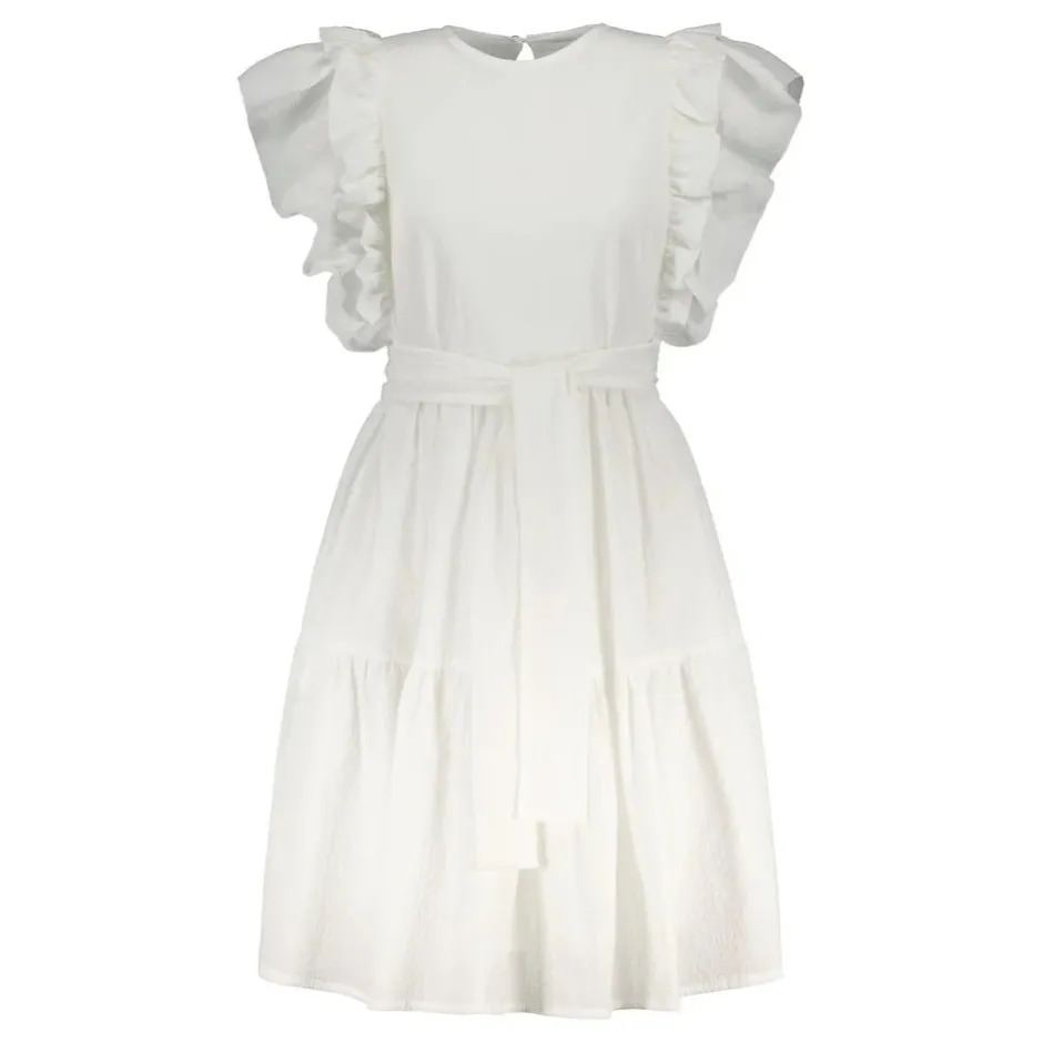 Naisten Mekko, Vicky Dress White>Gauhar Online