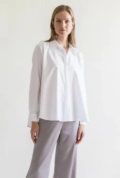 Naisten Pusero, CLASSIC COTTON SHIRT>Gauhar Best