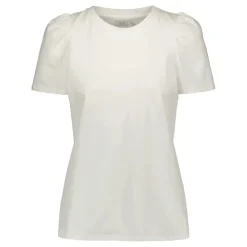 Naisten T-Paita, PUFF T-SHIRT WHITE>Gauhar Sale