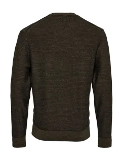 Miesten Neulepusero, K O-NECK WOOL MODERN FIT>Gino marcello Sale